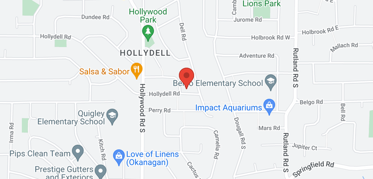 map of 480 Hollydell Road